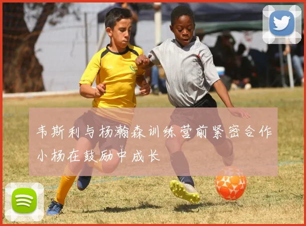 韦斯利与杨瀚森训练营前紧密合作小杨在鼓励中成长